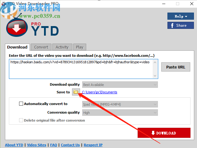YTD Video Downloader下载网页视频的方法