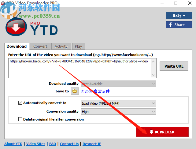 YTD Video Downloader下载网页视频的方法