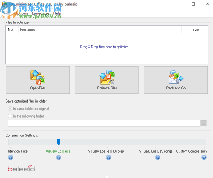 FILEminimizer Office批量压缩文件的方法