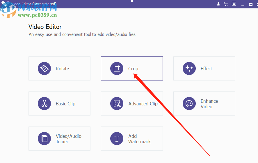 Apeaksoft Video Editor裁剪视频的方法