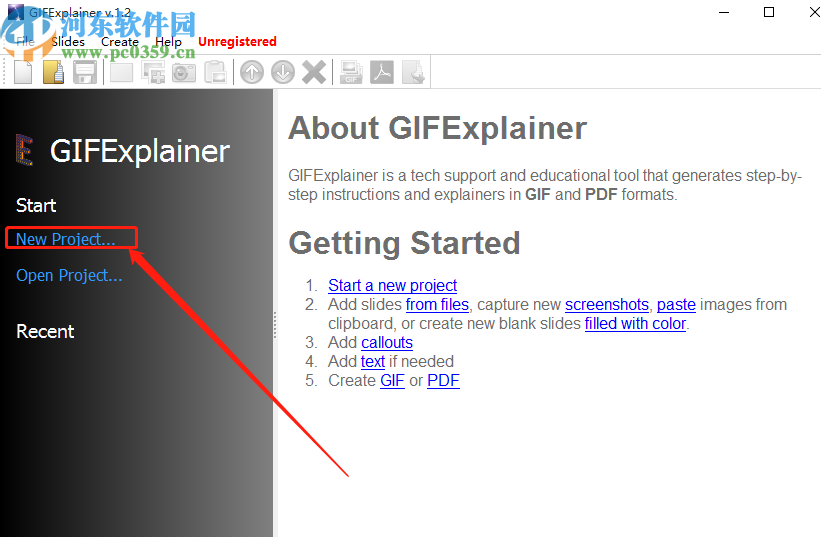 GIFExplainer制作GIF动图的操作方法