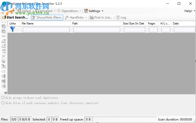 Duplicate Same Files Searcher扫描删除重复文件的方法