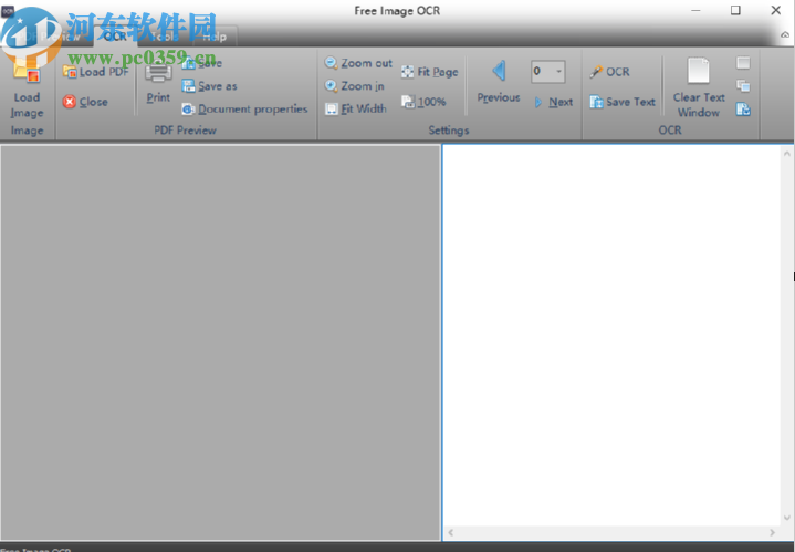 Free Image OCR识别提取PDF文档内容的方法