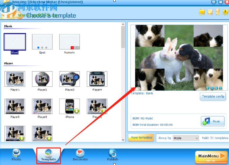 Amazing Slideshow Maker制作幻灯片的方法