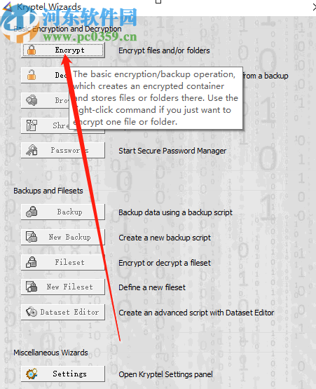 Kryptel Wizard加密电脑文件的方法步骤