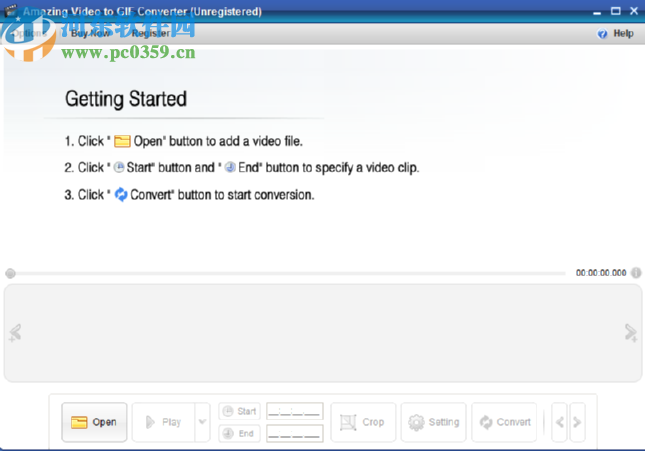Amazing Video to GIF Converter将视频转换成gif的方法