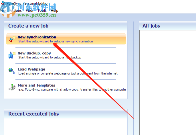 使用PureSync备份电脑文件的方法