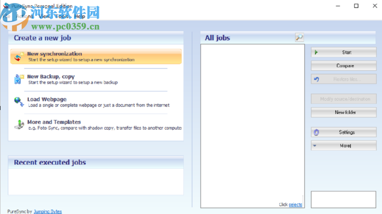 使用PureSync备份电脑文件的方法