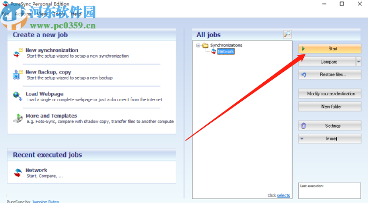 使用PureSync备份电脑文件的方法