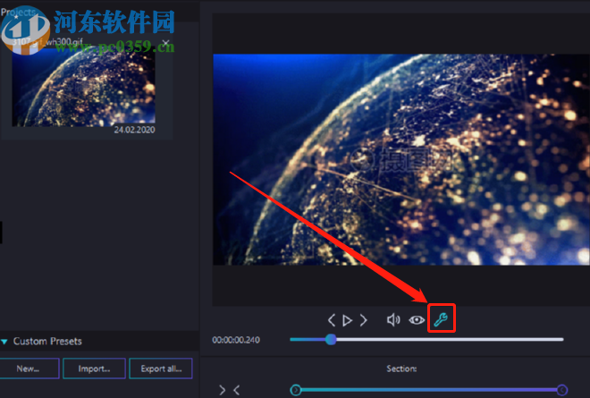 Ashampoo Cinemagraph修改gif动图大小的方法