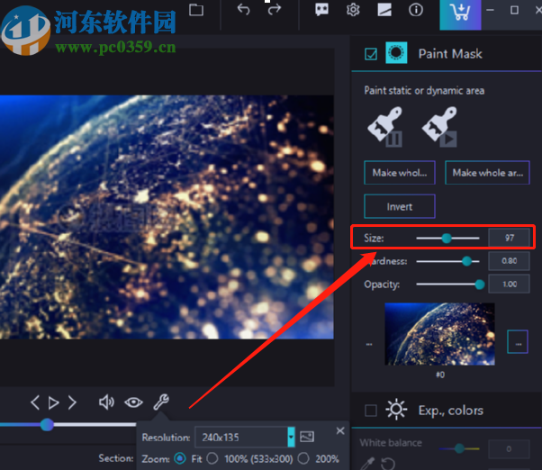 Ashampoo Cinemagraph修改gif动图大小的方法