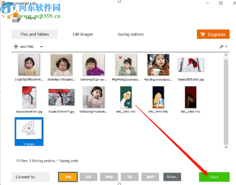 ReaConverter Pro批量转换ico图片的方法
