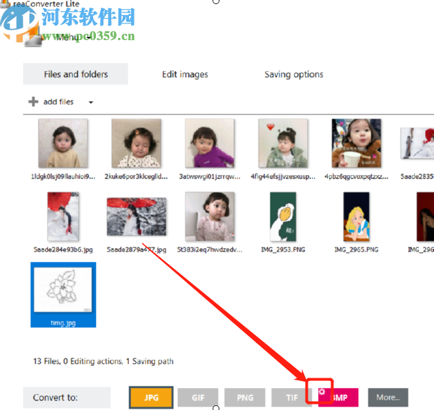 ReaConverter Pro批量转换ico图片的方法