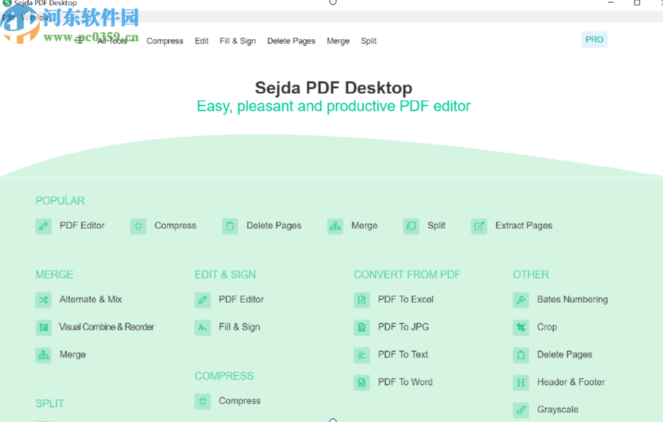 Sejda PDF Desktop把PDF文件转换成Text的方法