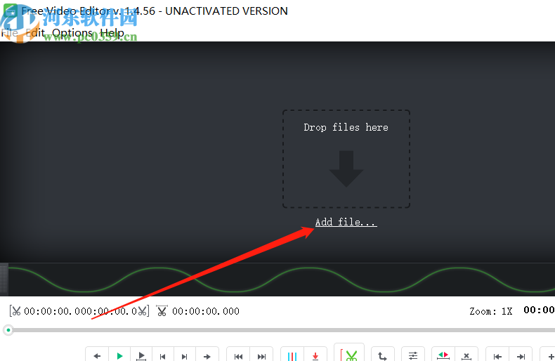 使用Free Video Editor剪切视频文件的方法