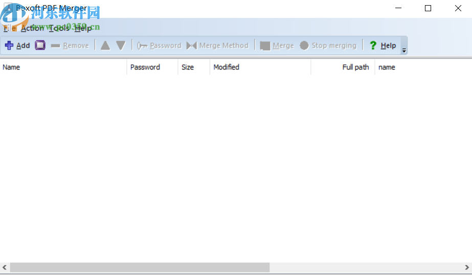 Boxoft PDF Merger合并PDF文件的方法