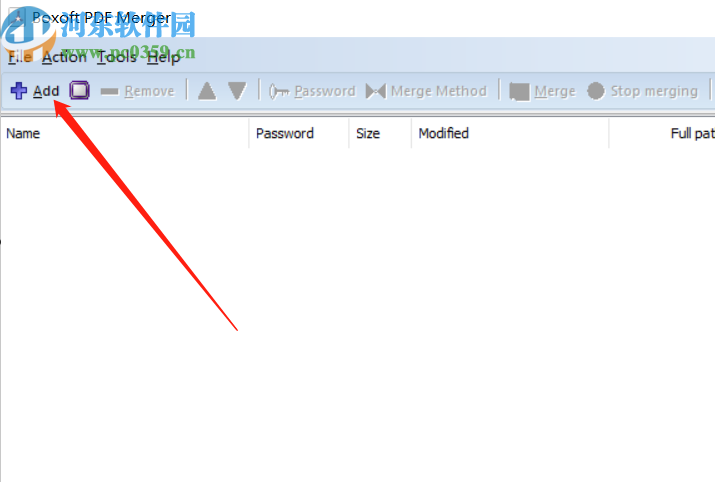 Boxoft PDF Merger合并PDF文件的方法