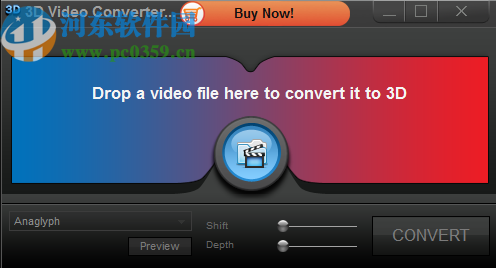 3D Video Converter将2D视频转换成3D视频的方法
