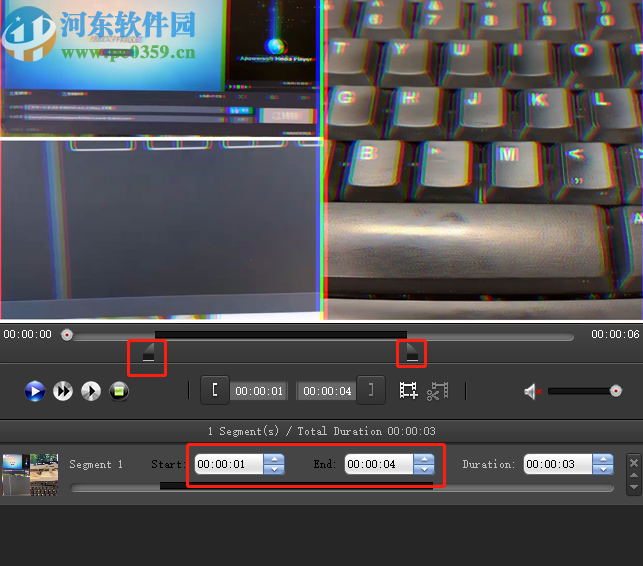 使用Amazing MTS M2TS Converter剪切视频的方法