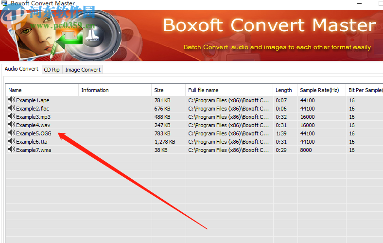 Boxoft Converter Master批量转换MP3音频的方法