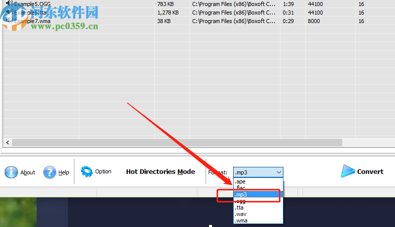 Boxoft Converter Master批量转换MP3音频的方法