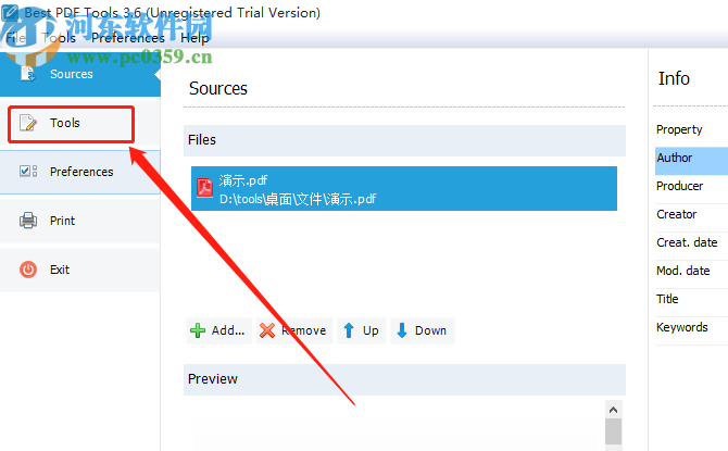 使用Best PDF Tools分割PDF文件的方法步骤