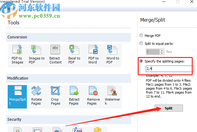使用Best PDF Tools分割PDF文件的方法步骤