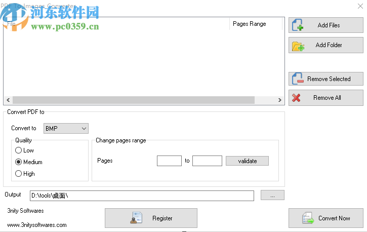 PDF to Images Converter把PDF转换成图片的方法