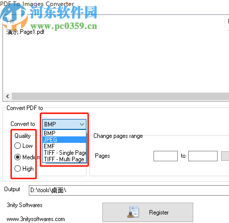 PDF to Images Converter把PDF转换成图片的方法