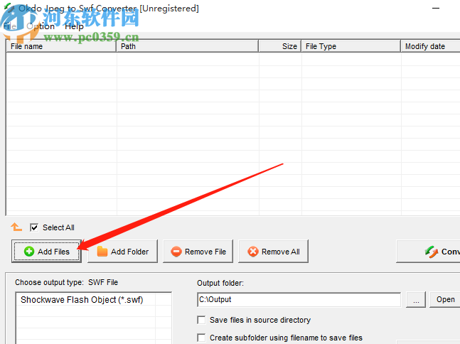 Okdo Jpeg to Swf Converter将JPEG图片转换成SWF的方法