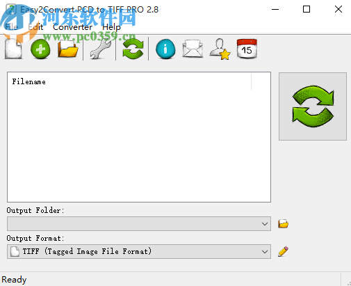 Easy2Convert PCD to TIFF将pcd文件转换成TIFF格式的方法