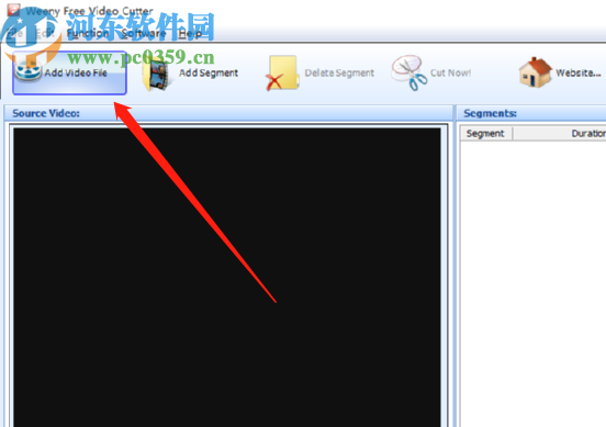 Weeny Free Video Cutter切割视频文件的方法