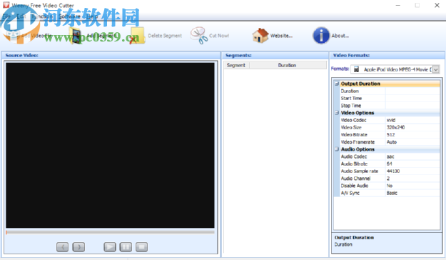 Weeny Free Video Cutter切割视频文件的方法