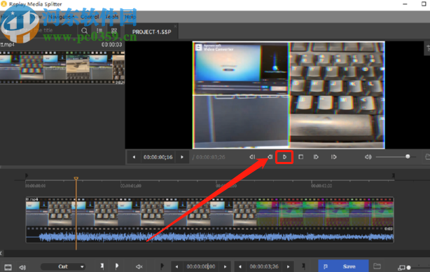Replay Media Splitter剪切视频的操作方法