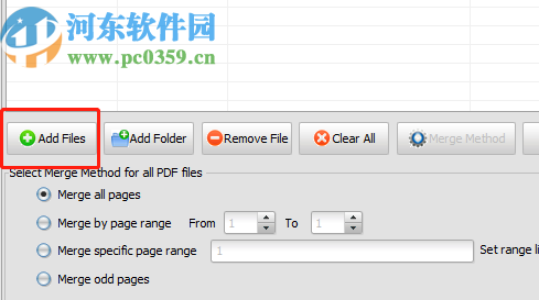 Okdo Split and Merge PDF合并PDF文件的方法