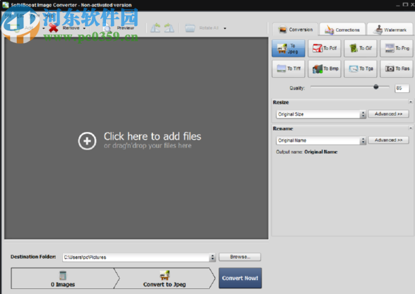Soft4Boost Image Converter将图片转换成PDF格式的方法