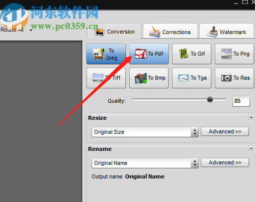 Soft4Boost Image Converter将图片转换成PDF格式的方法
