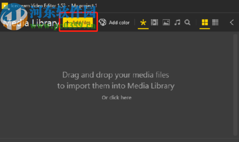 Icecream Video Editor剪切视频的方法