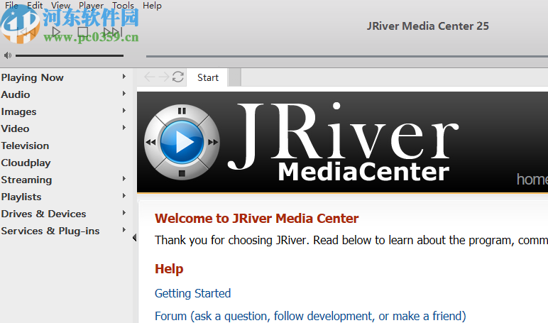 J.River Media Center将歌曲发布到网络的方法