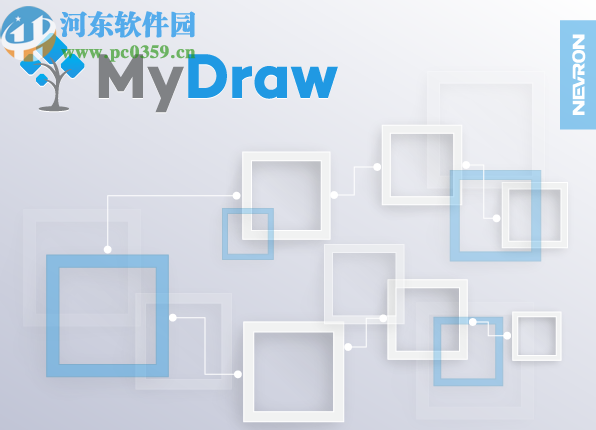 MyDraw绘制流程图打开网格的方法