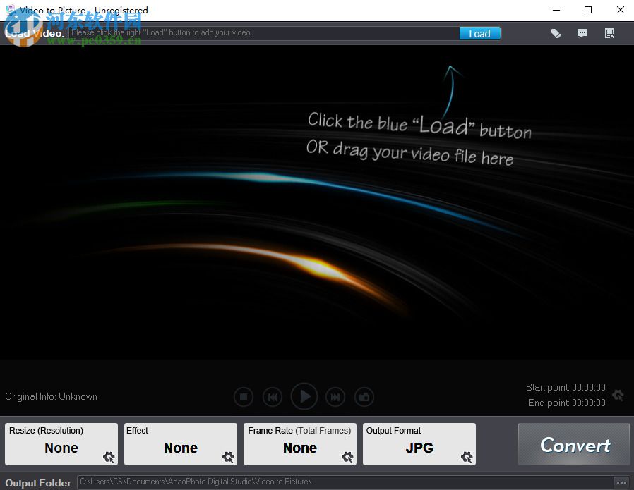 Video to Picture将视频转换为jpg图片格式的方法