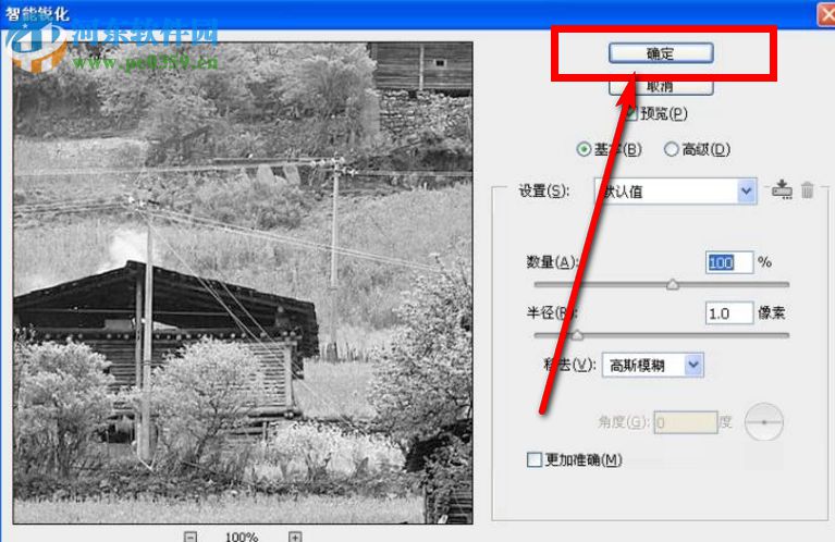 用ps转换彩色图片为高像素黑白效果