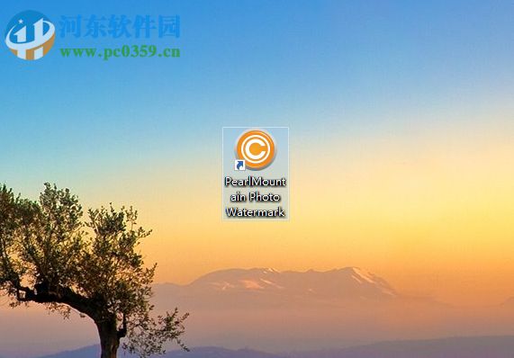 PearlMountain Photo Watermark给图片添加图文水印的教程