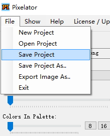 使用Pixelator一键像素化图片的方法