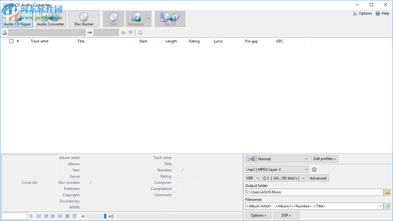 EZ CD Audio Converter设置为中文的方法