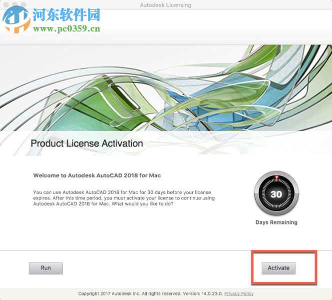 Autodesk Autocad 2018mac版安装破解教程