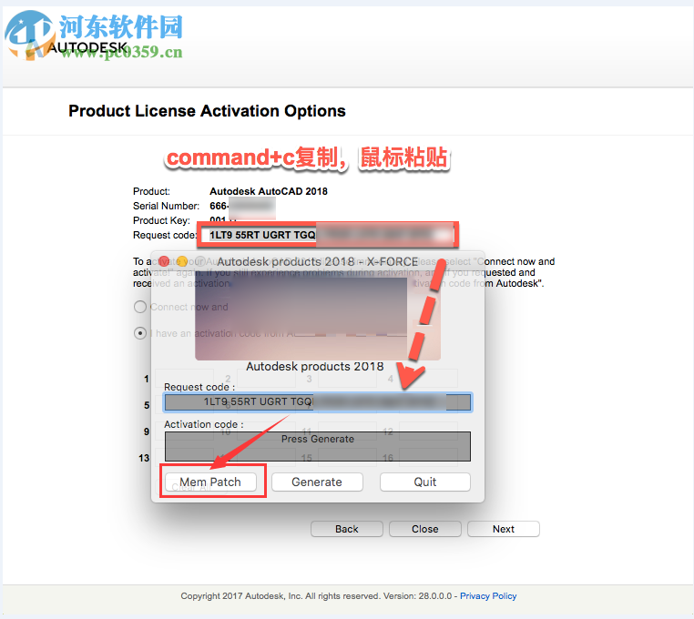 Autodesk Autocad 2018mac版安装破解教程