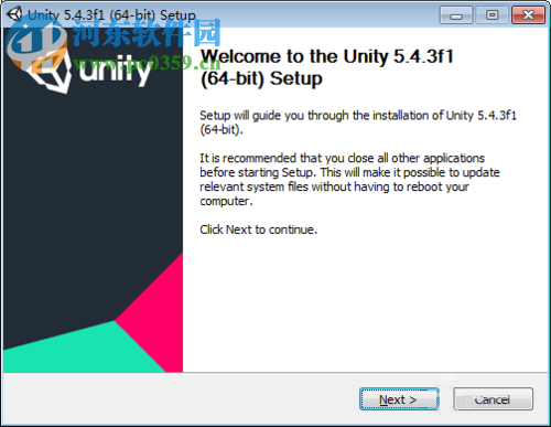 Unity 3d 5.4.3f 安装破解教程