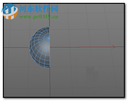 使用c4d将物体切为两半的方法