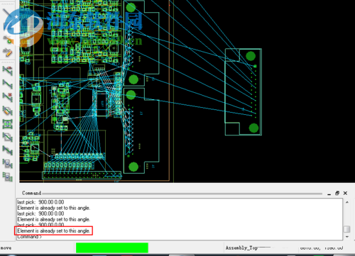 解决allegro元件不能多次旋转的方法